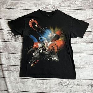 Rook Black Star Boxing Knock Out T-shirt‎ Men's Large Black Short Sleeve
